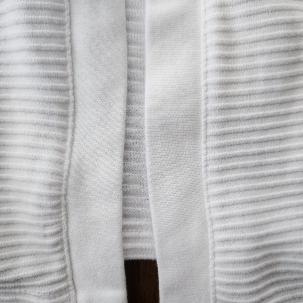 Northern Reflections White Ribbed Cardigan Size Small - Picture 3 of 7